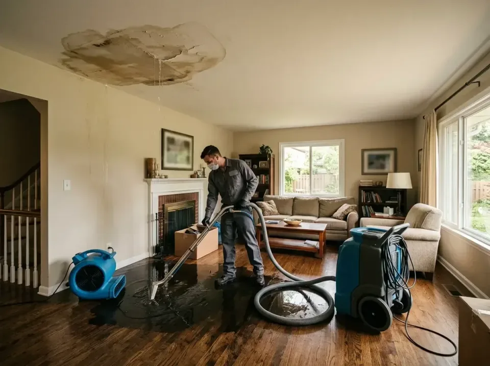 attic-pipe-burst-ceiling-drip-008 — frequently asked questions, Water Damage Restoration & Carpet Care in Reynoldsville, PA